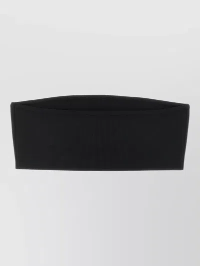 Max Mara Mxsfiabe Bandeau Bra Seamless Design In Black