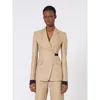 Max Mara Mxsfionda Jacket Camel In Neutral
