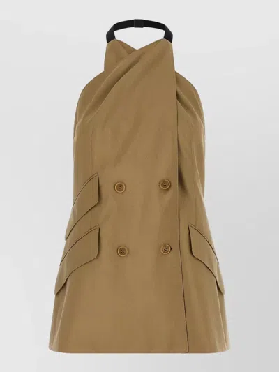 Max Mara Mxsnuraghe Blazer Double Breasted Halterneck