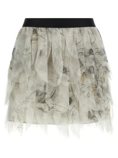 Max Mara Skirt Woman  In Gray