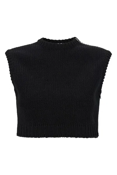 Max Mara Mxsvolto Sweater In Black