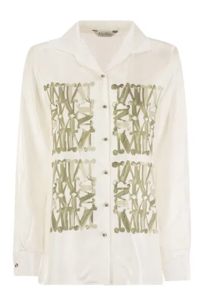 MAX MARA MAX MARA NABIL - SILK SHIRT WITH PRINT