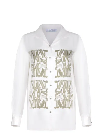 Max Mara "nabil" Shirt In White