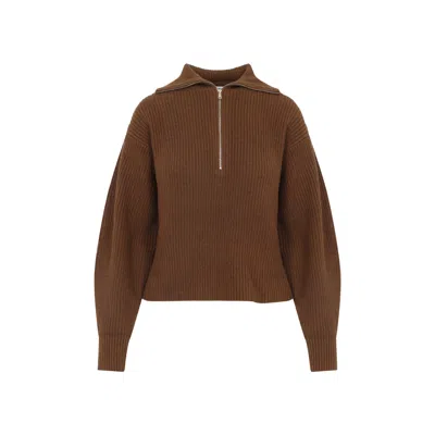 MAX MARA MAX MARA NADAR HALF ZIP KNIT