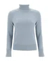Max Mara Nadar' Long-sleeved Knitted Sweater In Gray