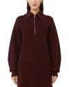 Max Mara Wool-cashmere Quarter-zip Sweater In Multi