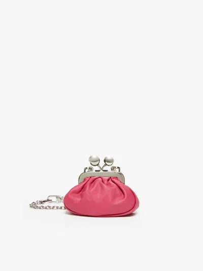 Max Mara Nano Nappa Leather Pasticcino Bag In Shocking Pink