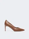 Max Mara Nappa Leather Court Shoes In Multi
