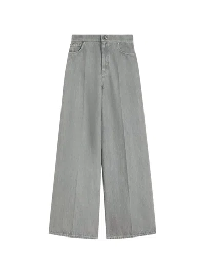 Max Mara Natale Jeans In Gray