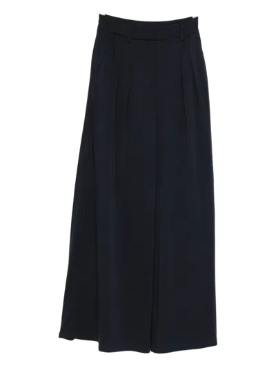 Max Mara Natale Trousers In Blue