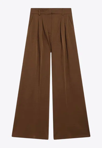 MAX MARA NATALE WOOL WIDE-LEG PANTS
