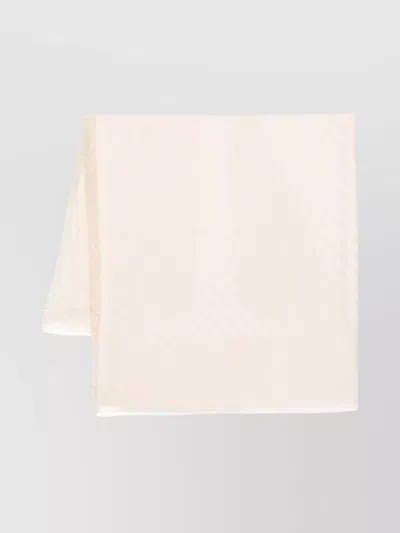 Max Mara Natalia Lightweight Sheer Scarf 144x144 Cm In Neutral