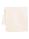 Max Mara Printed Silk Blend Foulard In Beige