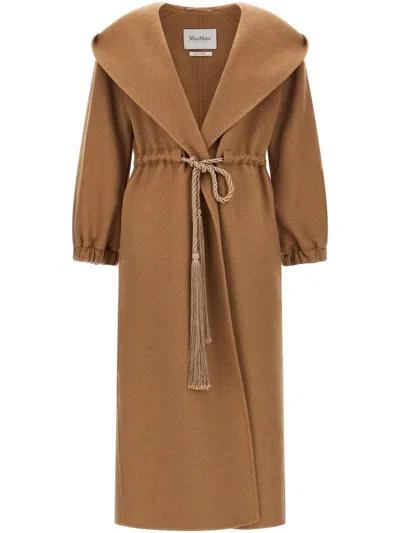 Max Mara Natalin Coat In Brown