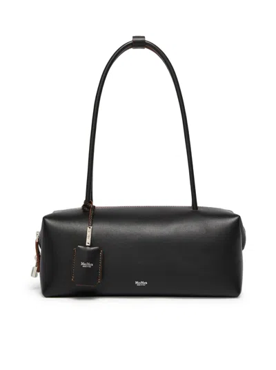 MAX MARA NATURAL LEATHER TOP CASE