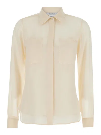 MAX MARA NATURAL VONGOLA SHIRT