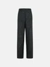 Max Mara 'navigli' Black Viscose Blend Pants In Black
