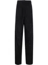 Max Mara Navigli Over Trousers In Black