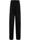 Max Mara Navigli Over Trousers In Black