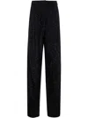 Max Mara Navigli Over Trousers In Black