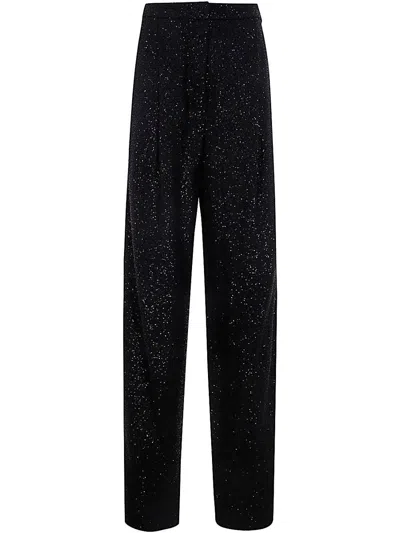 Max Mara Pianoforte Women Navigli Over Trousers In Black
