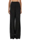 Max Mara Navigli Viscose Blend Trouser With Sequins