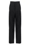 Max Mara Women Navigli Viscose Blend Trouser With Sequins In Black