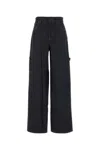 Max Mara Pantalone Centro-40 Nd  Female In Navy Blue