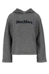Max Mara Melange Midnight Blue Cotton Blend Gary Sweatshirt