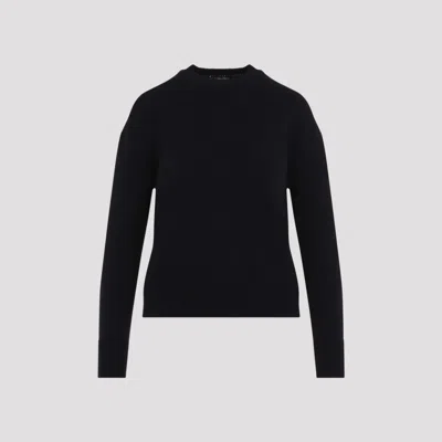 Max Mara Navy Blue Knitted Sweater