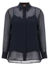 Max Mara Orietta Shirt In Blue