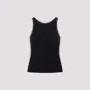 Max Mara Navy Alfeo Tank Top In Navy Blue