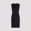 Max Mara Pianoforte Vittor Midi Dress In Navy Blue
