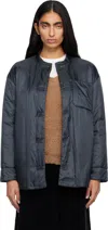 Max Mara Navy Picasso Jacket In Blue