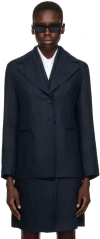 Max Mara Navy Ricordo Jacket In 2 Navy