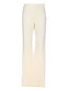 Max Mara Nebbia Zip-up Trousers In Neutral