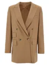 Max Mara Nebbie Blazer And Suits Beige