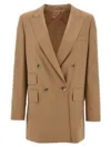 Max Mara Nebbie Blazer And Suits Beige