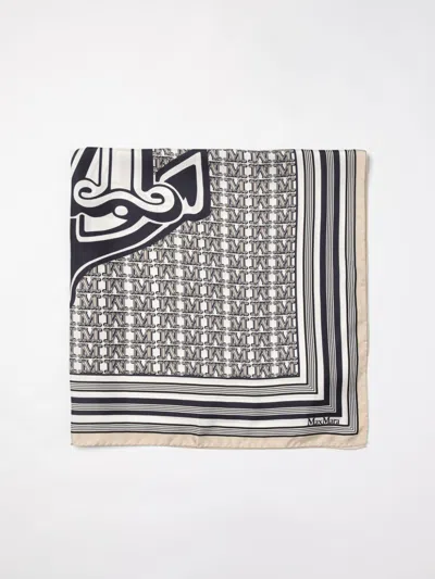 Max Mara Neck Scarf Woman Blue