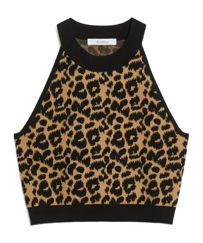 Max Mara Neck Sling In Black