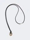 Max Mara Necklace With Pendant In Black