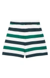 Max Mara Nelson Multistripe Jersey Shorts In Multi