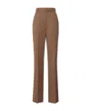 MAX MARA NELSON WOOL HIGH-RISE CASUAL PANTS