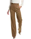 Max Mara Rauche Wide-leg Trousers In Brown