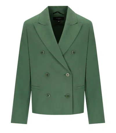 Max Mara Nembi Green Double-breasted Blazer