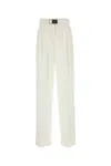 Max Mara White Triacetate Blend Neottia Pant