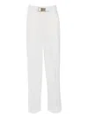 Max Mara Studio Neottia Long Trouser In White