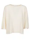 Max Mara Neottia Blouse In Bianco Tela