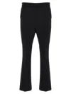 Max Mara High Waist Straight Leg Trousers With Pockets
