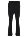 Max Mara Woman Pants Black Size 12 Virgin Wool, Elastane In Black